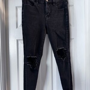 Black skinny jeans